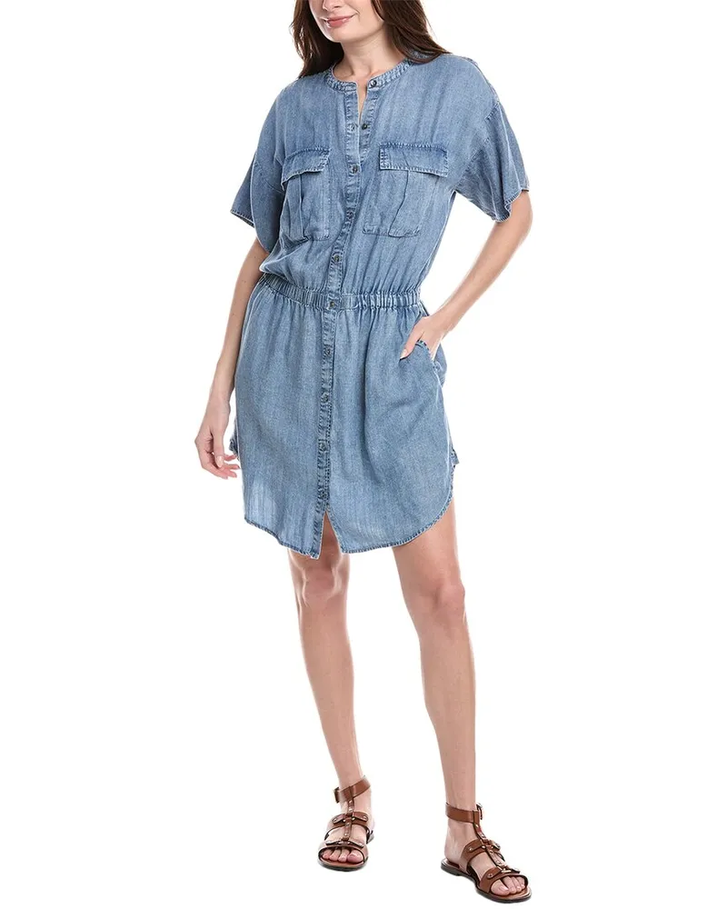 Splendid Raquel Mini Dress Blue