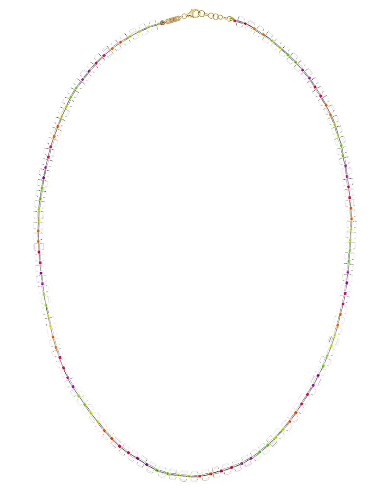 Bea Bongiasca Wow 9K & Silver 256.80 ct. tw. Rock Crystal Beaded Necklace Nocolor