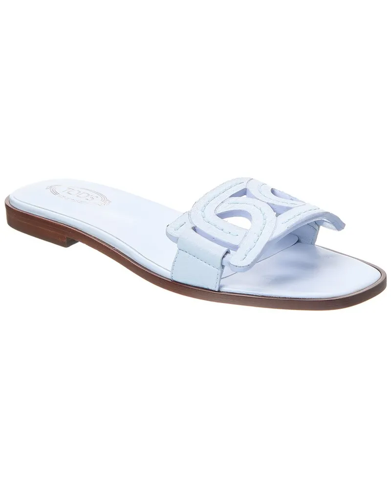 TOD'S TOD’s Leather Sandal Blue