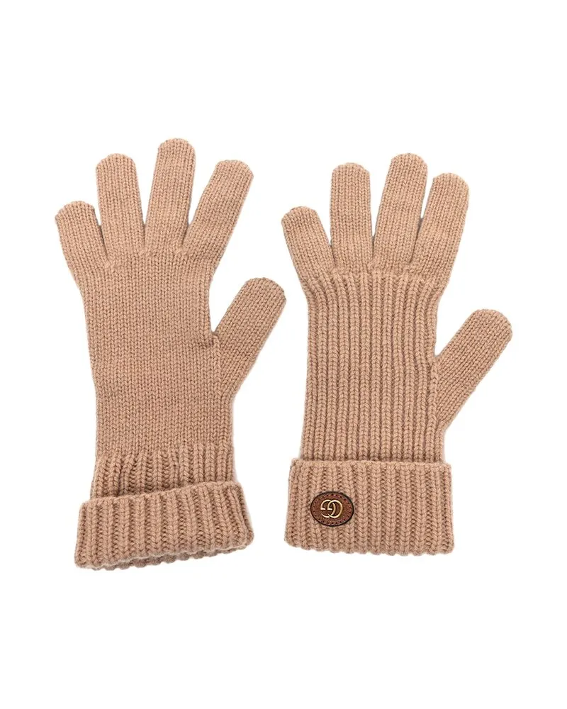 Gucci Double G Wool Gloves M (Authentic Pre-Loved Nocolor