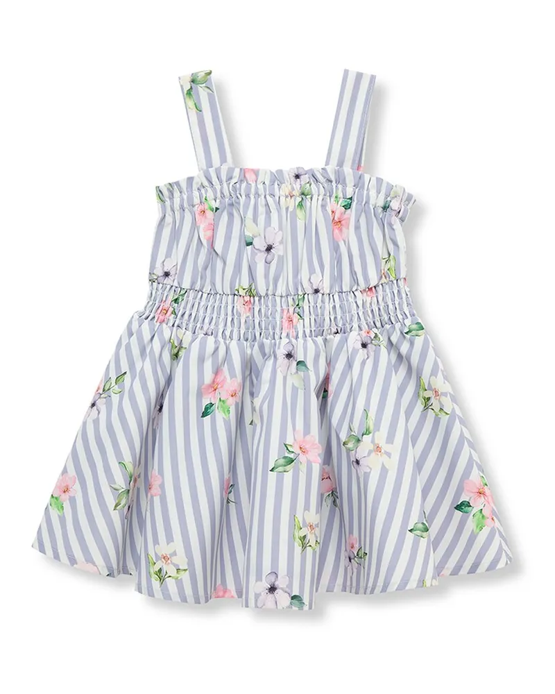 HABITUAL Smocked Fit & Flare Dress Nocolor