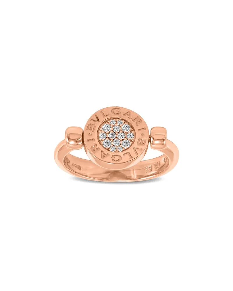 Bulgari 18K Rose Gold 0.05 ct. tw. Diamond Ring Nocolor