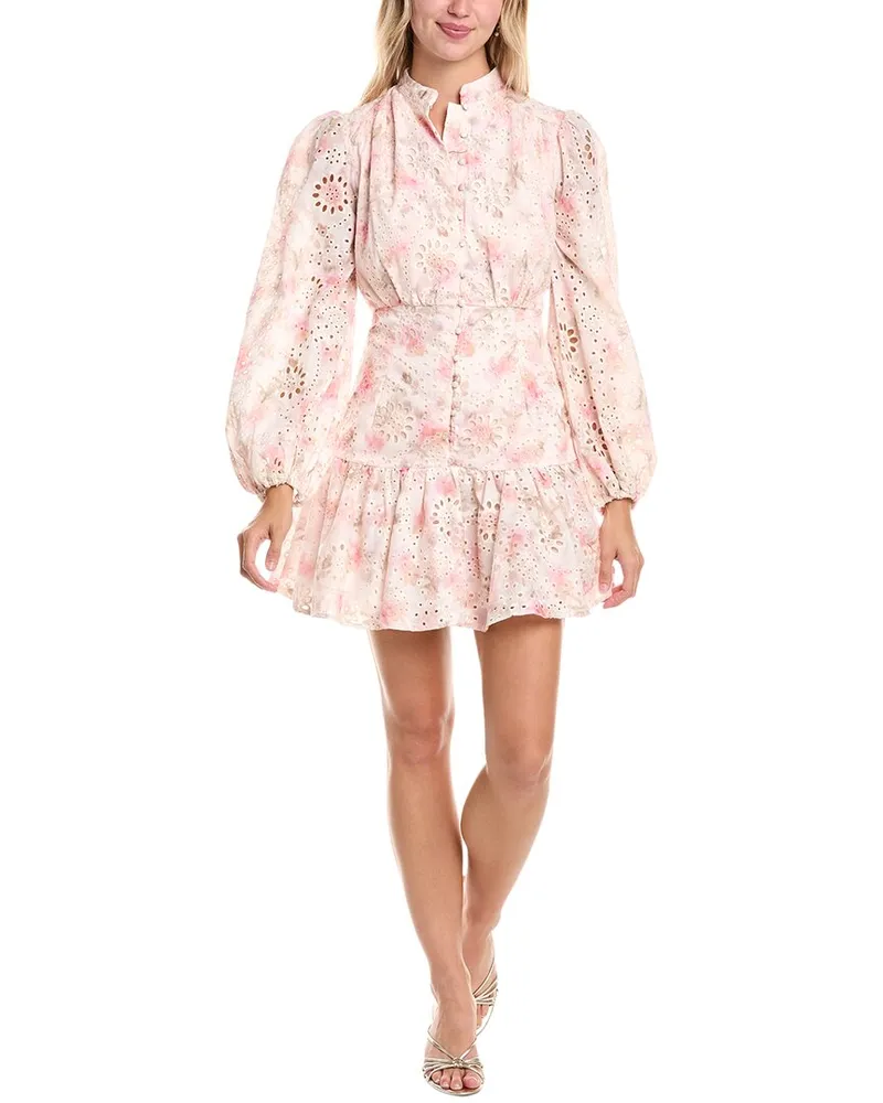 Bardot Hendry Floral Mini Dress Pink