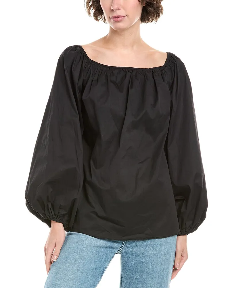 WeWoreWhat Off-The-Shoulder Top Black