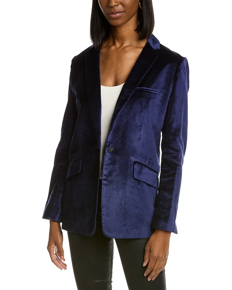 Rag & Bone Margot Velvet Blazer Nocolor