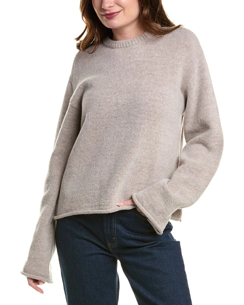 Proenza Schouler Tara Wool-Blend Sweater Purple