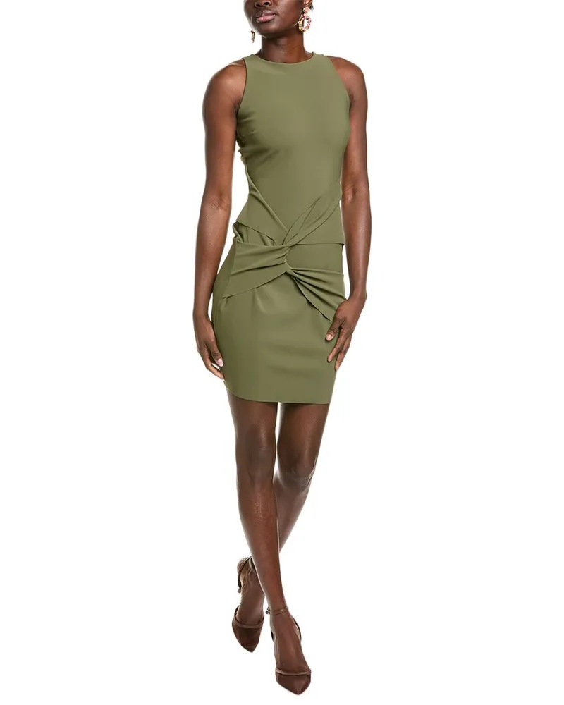 Chiara Boni Haika Sheath Dress Green