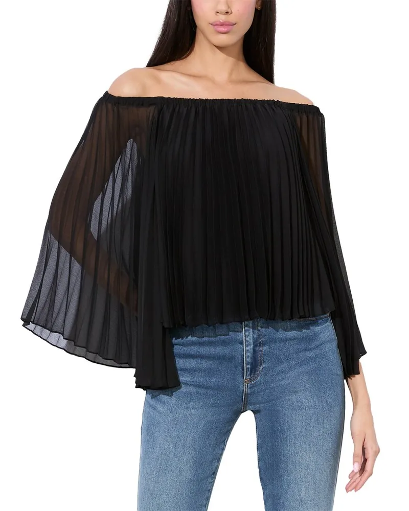 Alice + Olivia Aundrea Blouse Nocolor