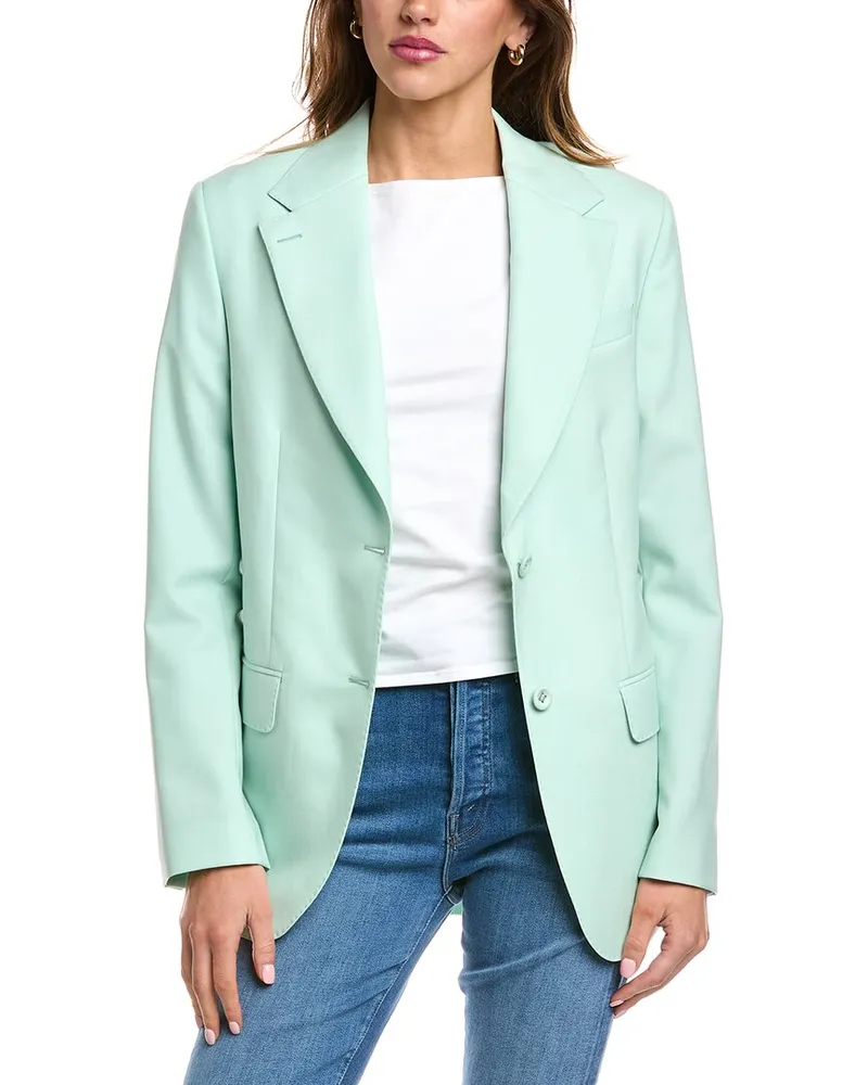 Officine Generale Officine Generale Giovanni Wool Blazer Green