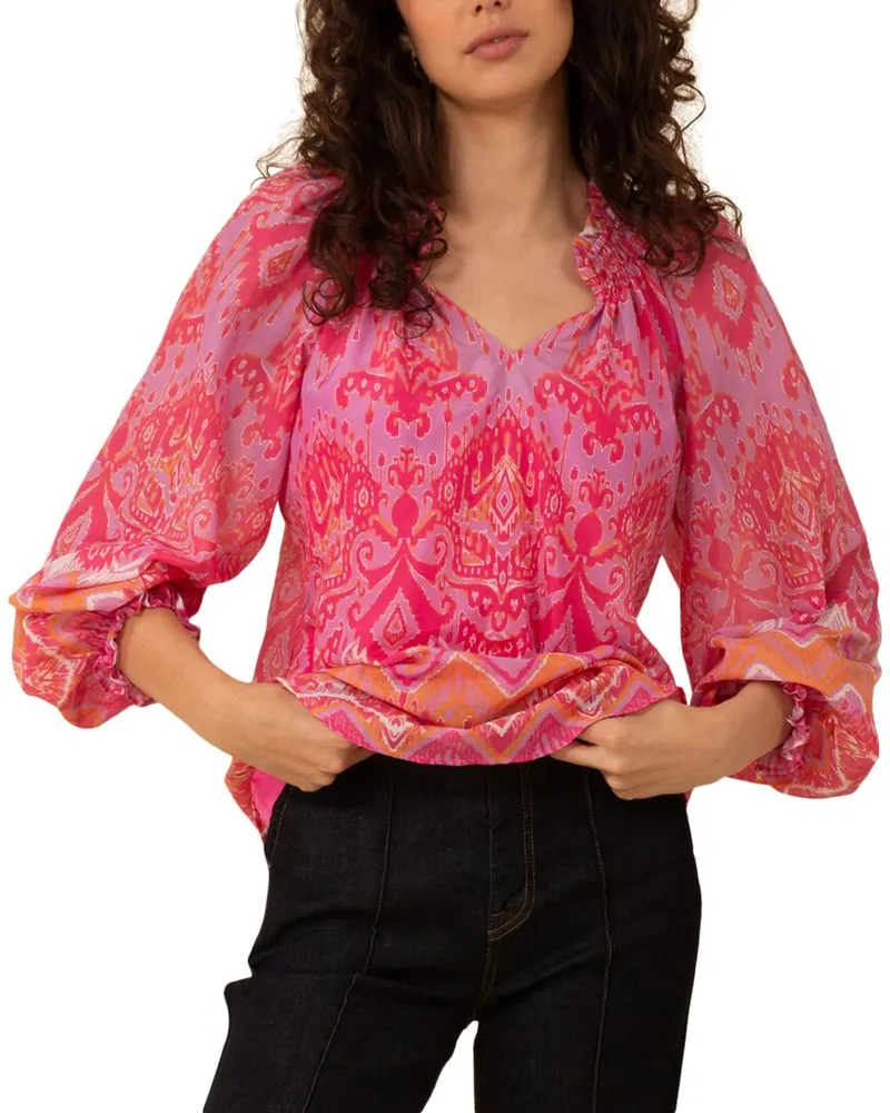 Hale Bob Lilah Blouse Nocolor