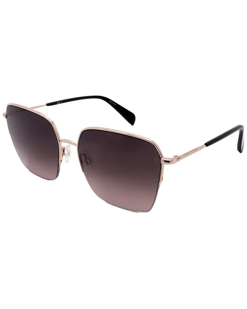 Rag & Bone Women's RNB1069/G/S 58mm Sunglasses Gold