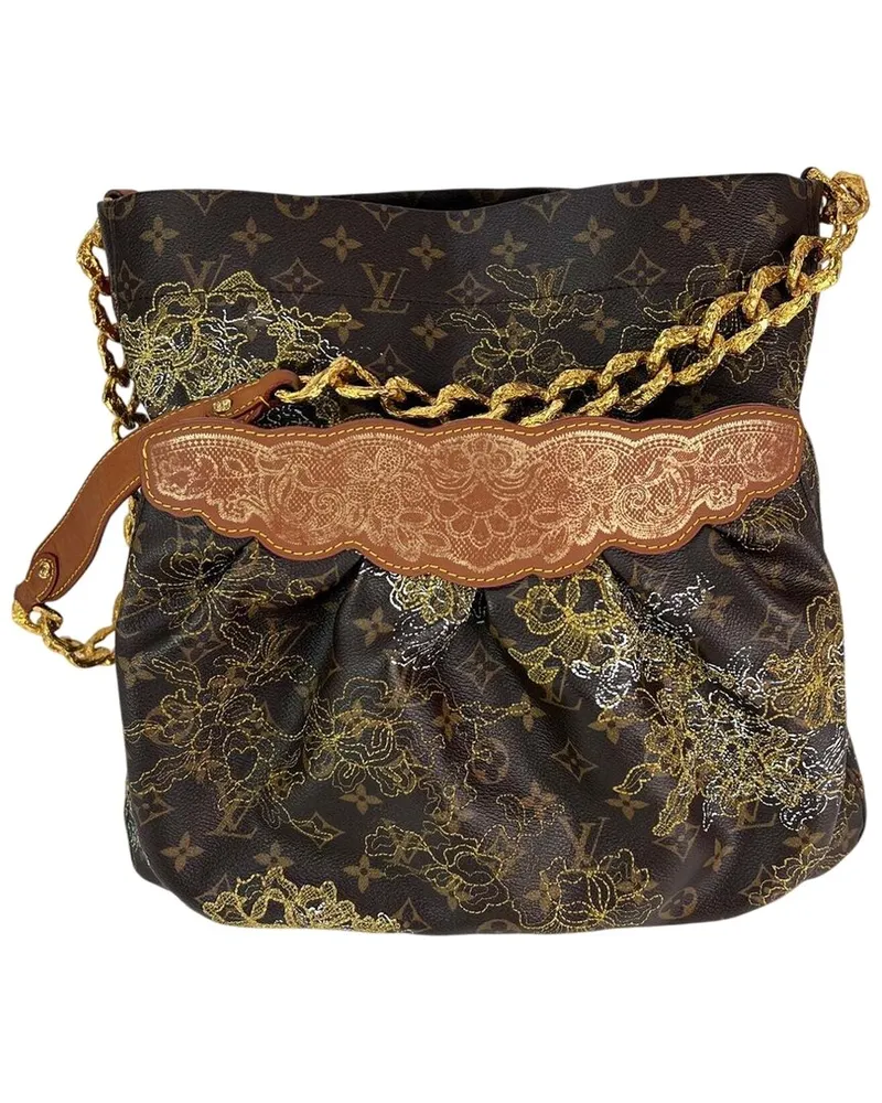 Louis Vuitton Brown Canvas Dentelle Fersen Tote Limited Edition (Authentic  Pre-Loved Nocolor