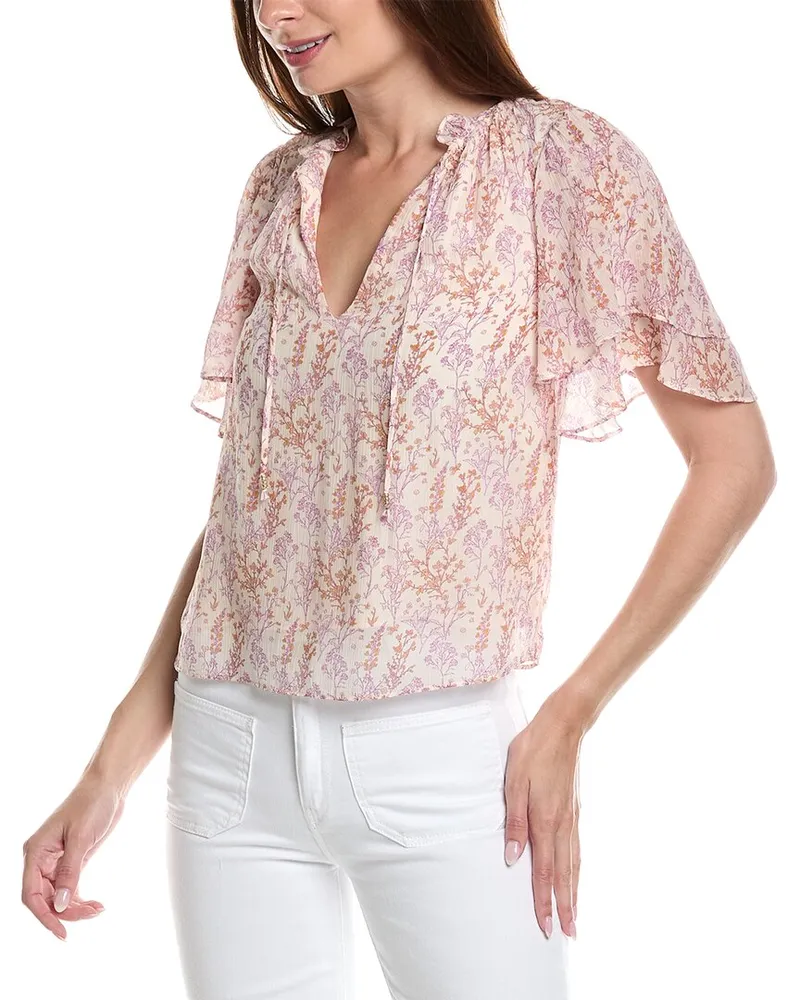 Vanessa Bruno Stelie Silk-Blend Blouse White