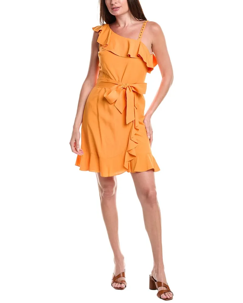 Karl Lagerfeld Midi Dress Orange