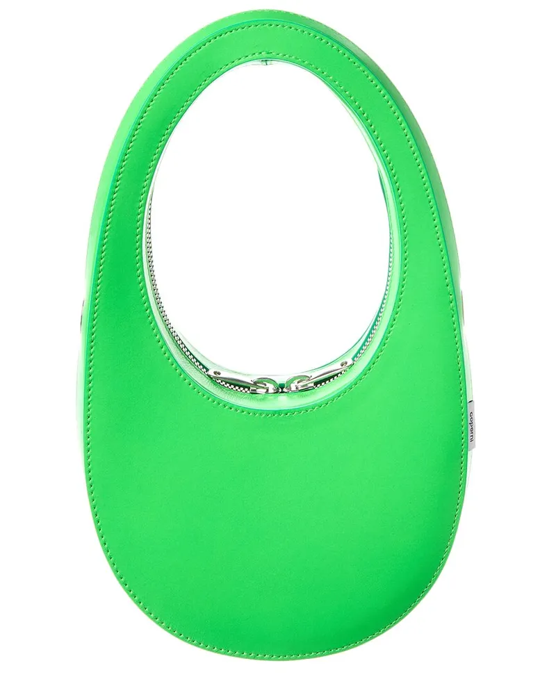 COPERNI Swipe Mini Leather Hobo Bag Green
