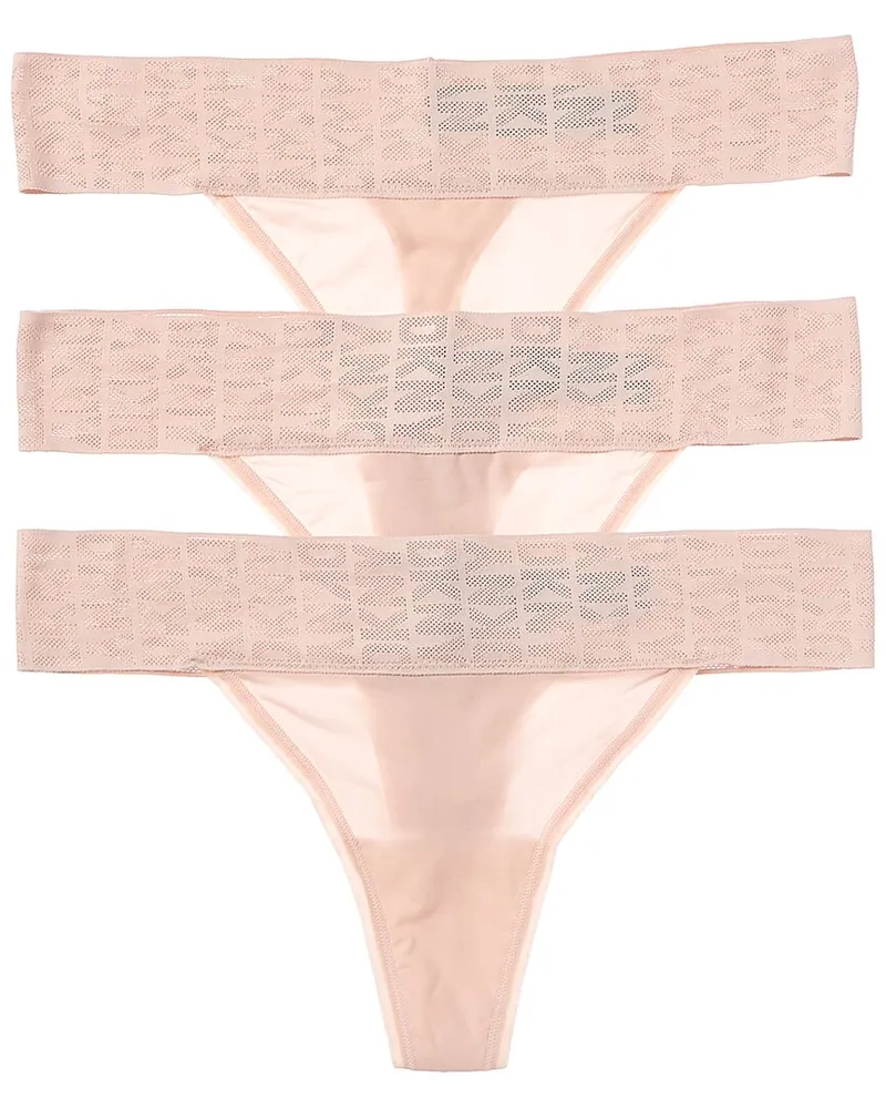 DKNY 3pk Thong Nocolor