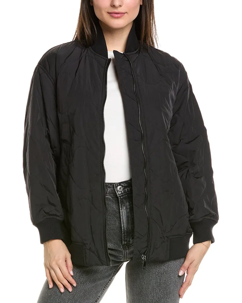 Max Mara Norel Quilted Jacket Black