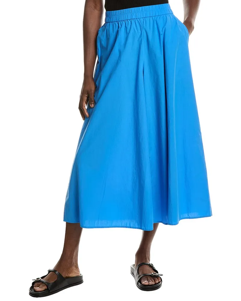 Eileen Fisher Petite Cropped Wide Pant Nocolor