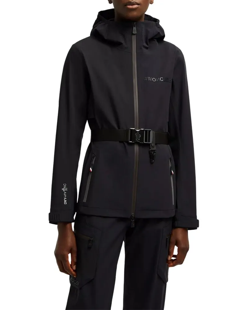 Moncler Fex Hooded Shell Jacket Nocolor