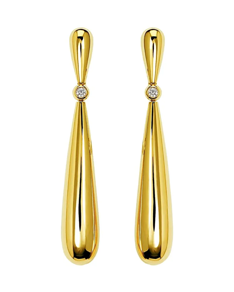 De Grisogono 18K 0.15 ct. tw. Diamond Gocce Drop Earrings (Authentic Pre-Loved Nocolor