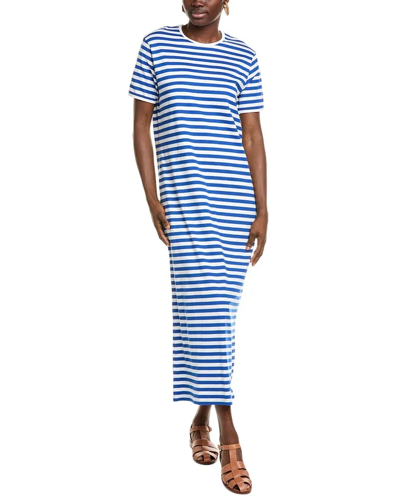 Marimekko Hetta Maxi Dress Blue