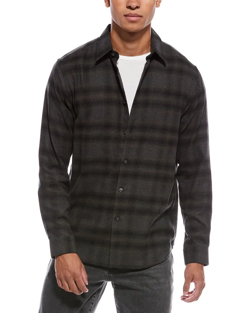 Theory Irving Shirt Green