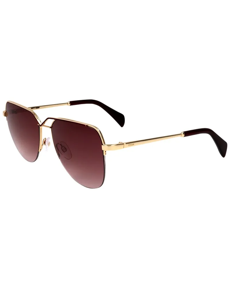 Maje Women's MJ7001 54mm Sunglasses Gold