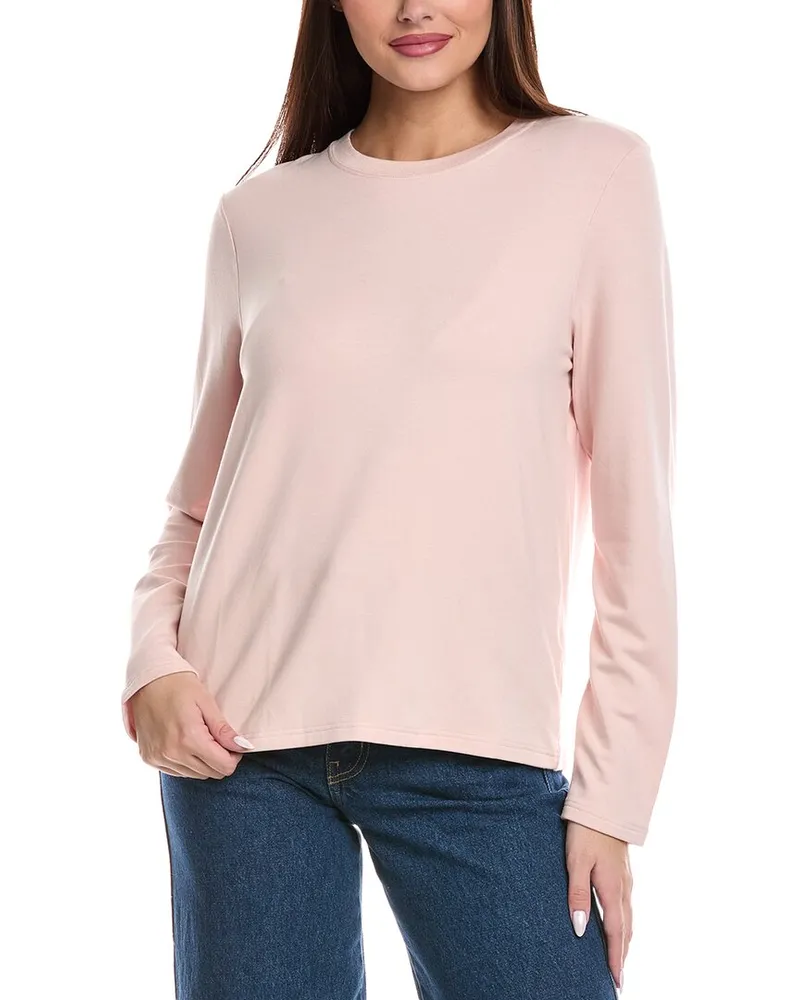 Majestic French Terry Sweatshirt Pink