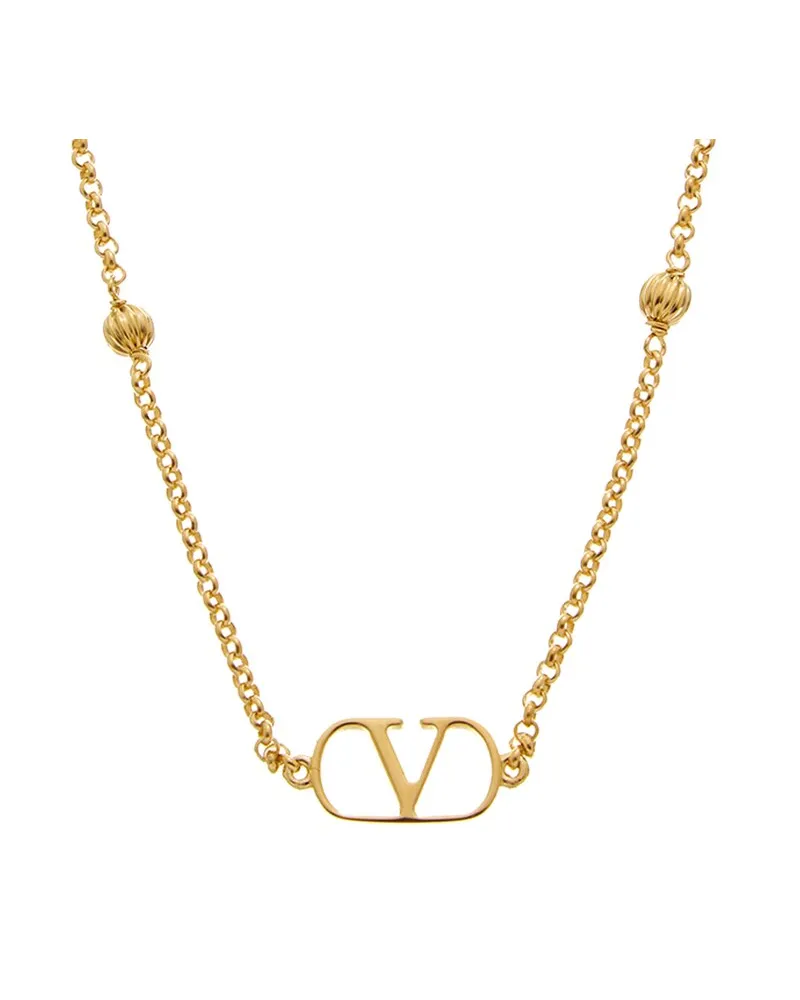 Valentino Garavani VLogo Signature Necklace Nocolor