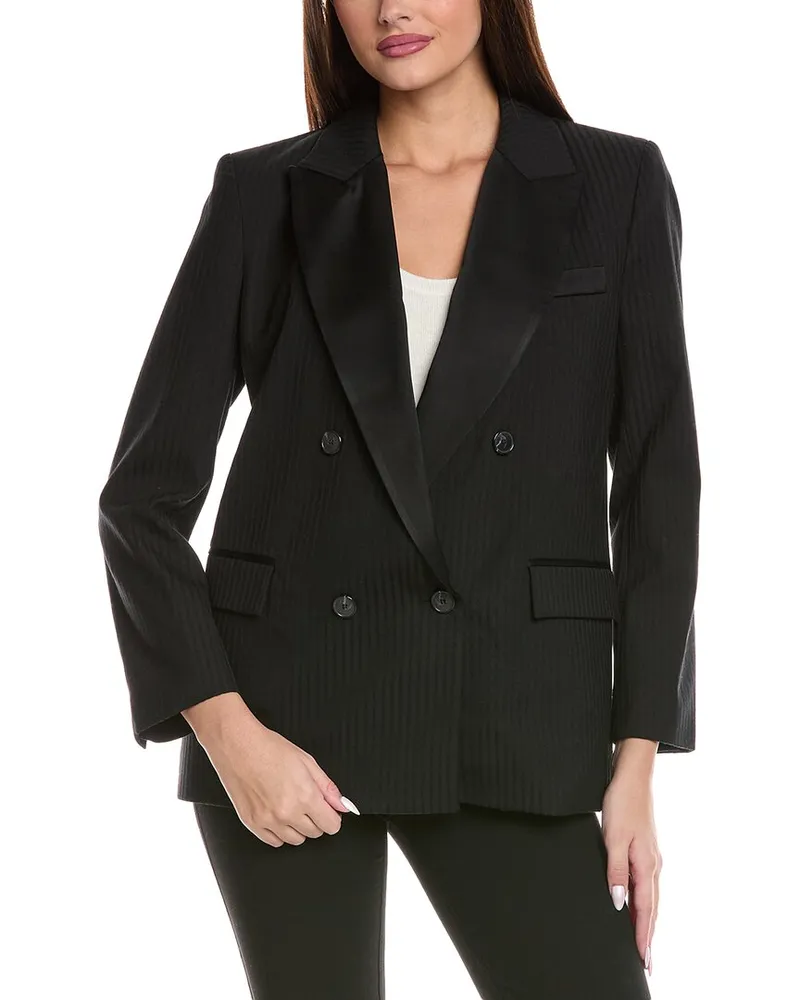 ba&sh Shawn Blazer Black