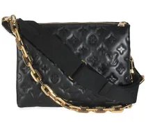Black Leather Coussin PM (Authentic Pre-Loved
