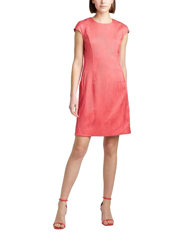 NATORI Scroll Jacquard Dress Nocolor