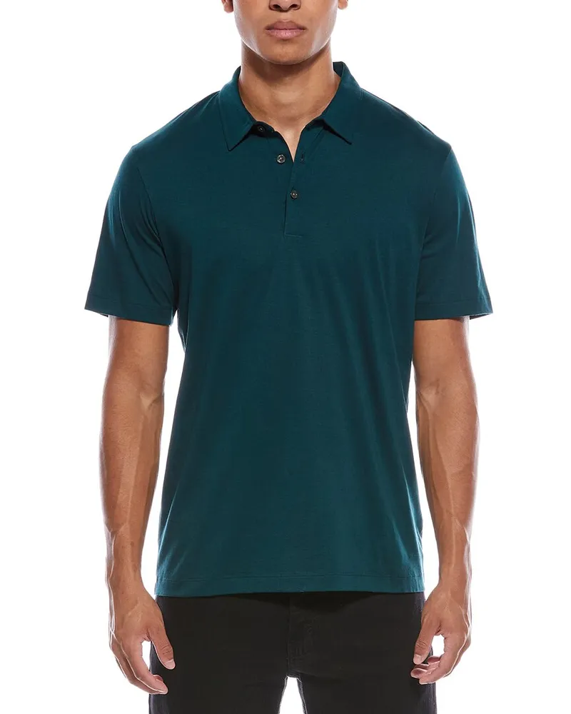 Theory Bron Polo Shirt Green