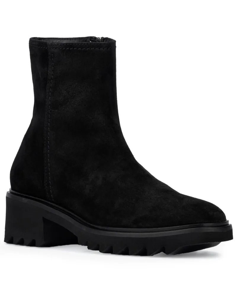 Aquatalia Saundra Weatherproof Suede Boot Black