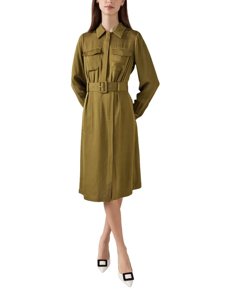 L.K.Bennett  Newton Dress Green