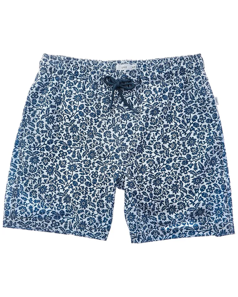 Onia Comfort Lined Swim Trunk Short White