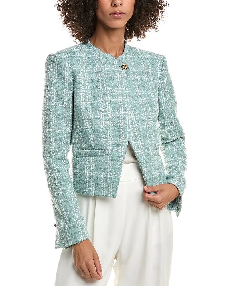 Derek Lam Delilah Sequin Jacket White