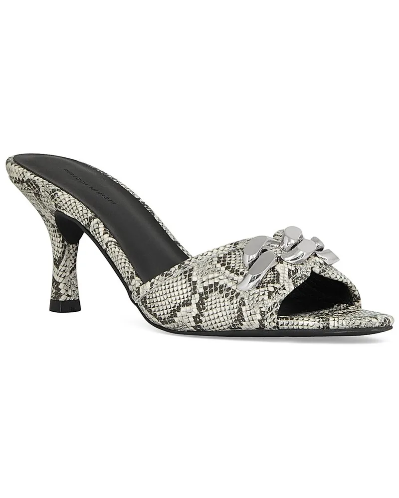 Rebecca Minkoff Chain Leather Mule Nocolor