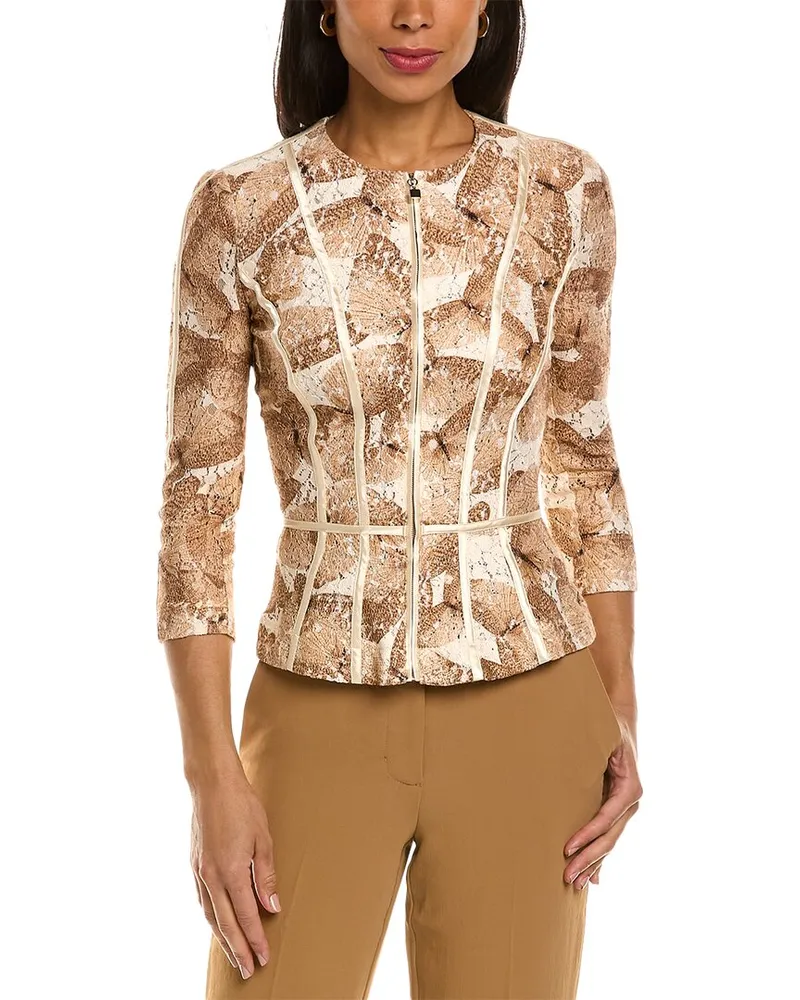 Elisabetta Franchi Jacket Brown