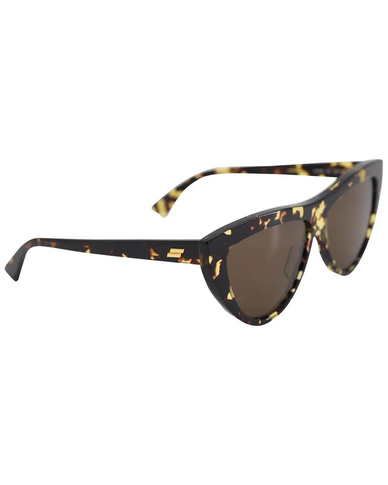 Bottega Veneta BV1018S Tortoise Shell Cat-eye Sunglasses (Authentic Pre-Loved Nocolor