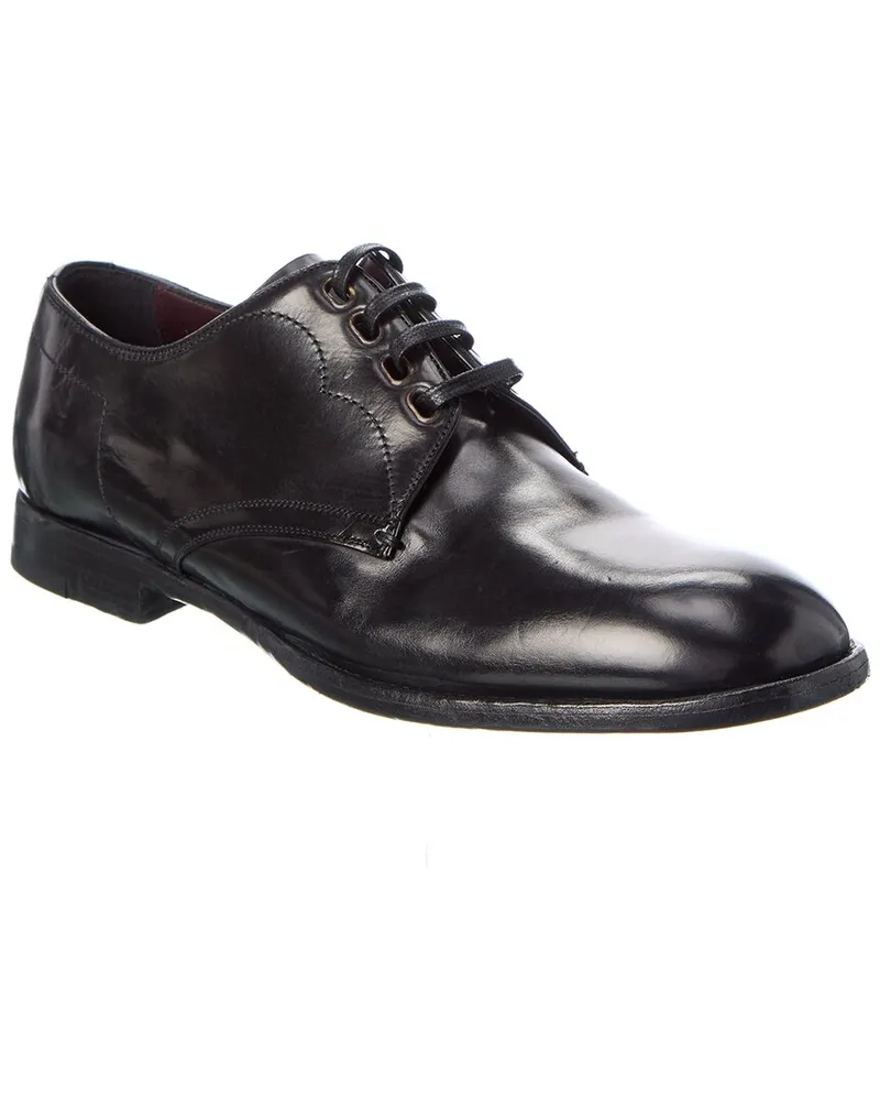 Dolce & Gabbana Leather Derby Black