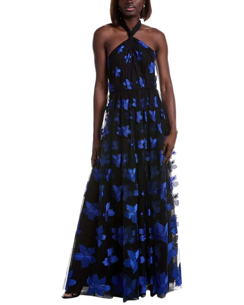 Monique Lhuillier Claudette Tulle Gown Nocolor
