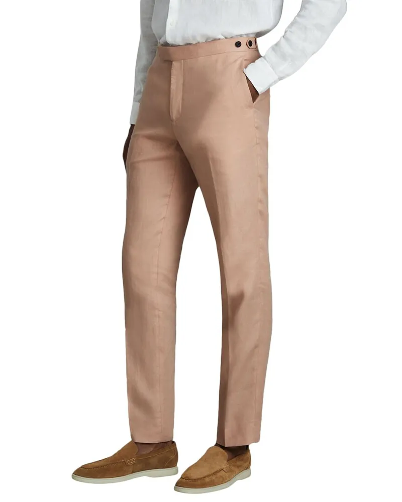 Reiss Kin Linen Slim Mixer Pant Nocolor