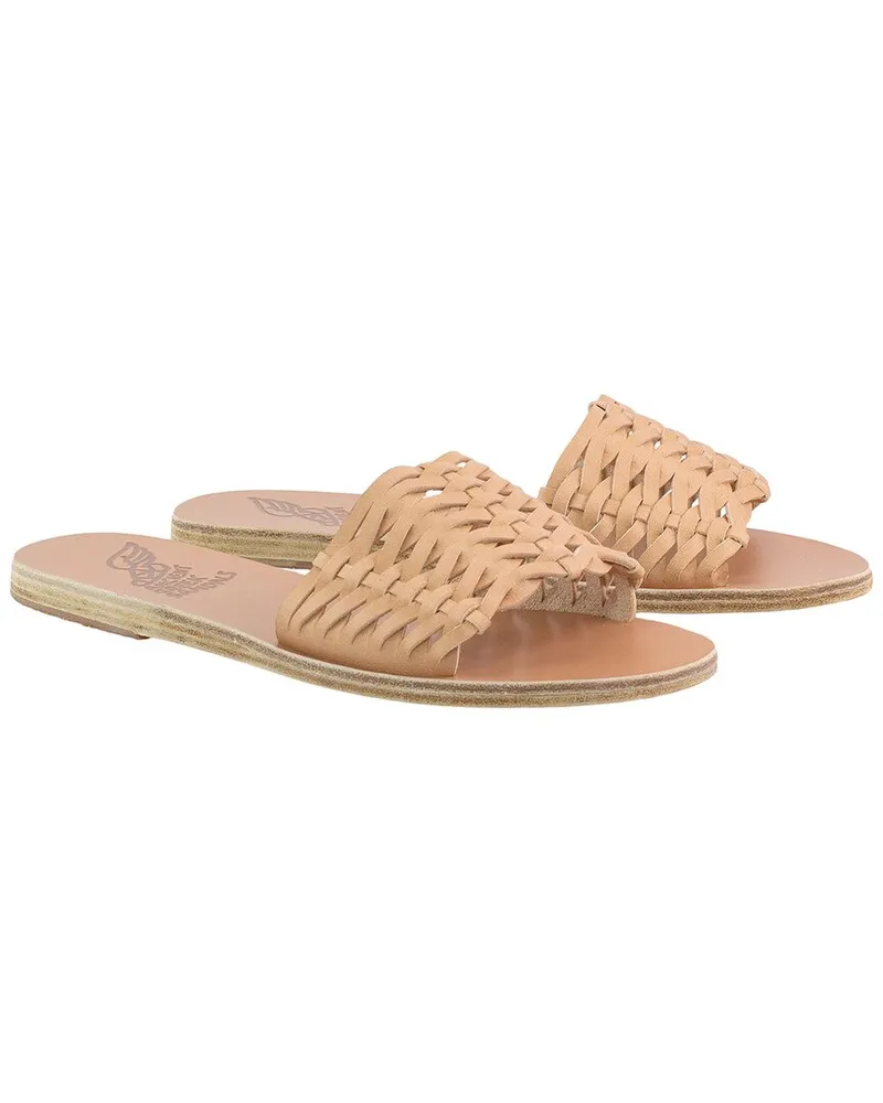 Ancient Greek Sandals Taygete Woven Leather Sandal Nocolor