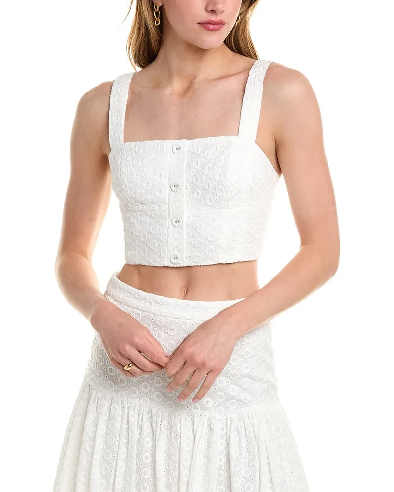 NICHOLAS Quinn Top White