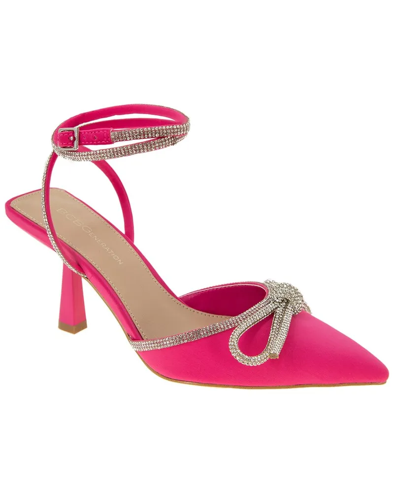 BCBGMAXAZRIA Ildy Satin Pump Pink