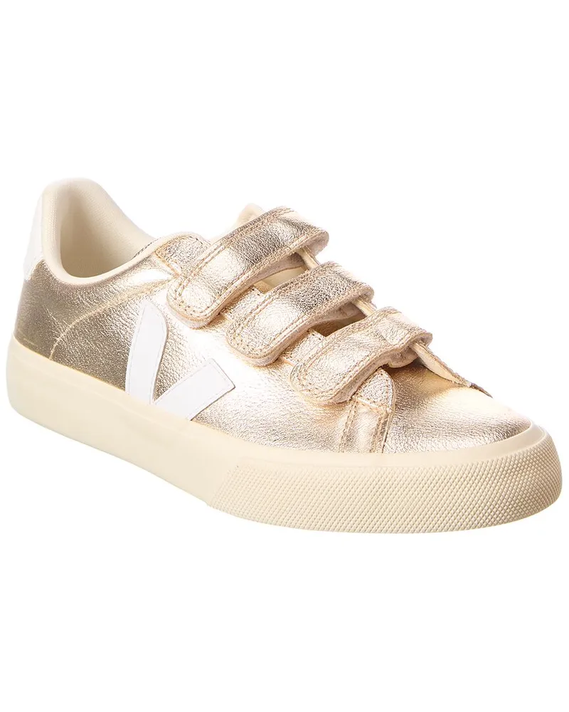 VEJA Recife Logo Leather Sneaker Nocolor