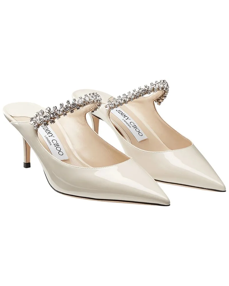 Jimmy Choo Bing 65 Patent Leather Mule Nocolor