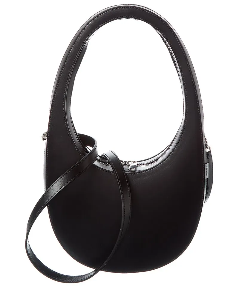 COPERNI Swipe Leather Hobo Bag Black