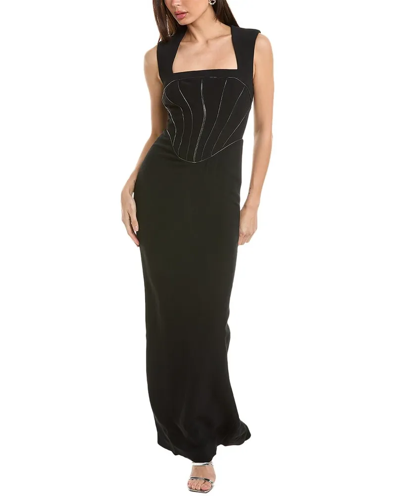 ET OCHS Sienna Flash Piping Gown Nocolor